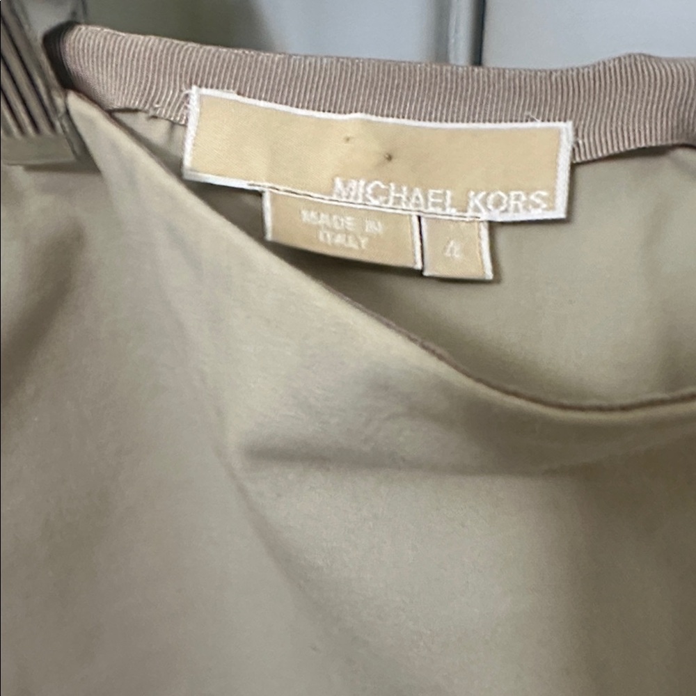 Michael Kors Elegant Cream Skirt